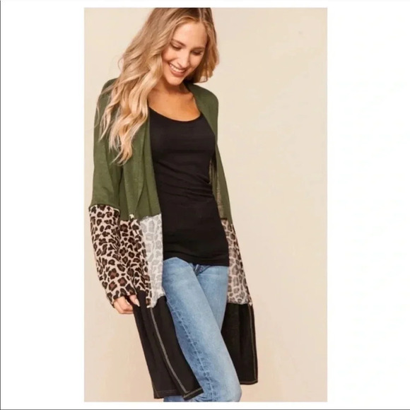 Multi Print Knit Cardigan - Picture 2 of 13